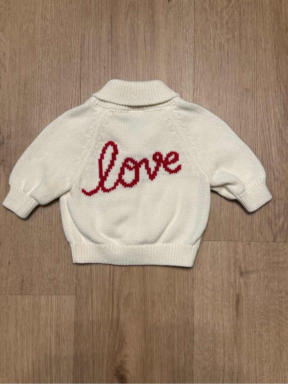 Baby Gap Love Shawl Cardigan Sweater